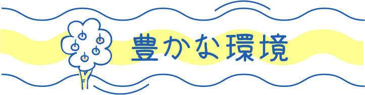 豊かな環境